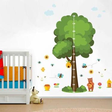 Imagem de Régua de Crescimento Infantil Abelhas - TaColado.