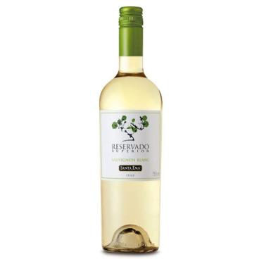 Imagem de Vinho Branco Reservado Superior Sauvignon Blanc Santa Ema 750ml