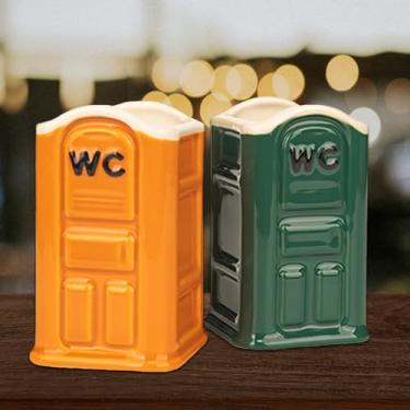 Imagem de Engraçado Porta Potty Copos de Shot: Elefante Branco Divertido Novidade Festa Yankee Troca Presentes para Adultos, Humor Copo de Shot Engraçado Papai Noel e Colecionadores de Copo de Shot, Presentes