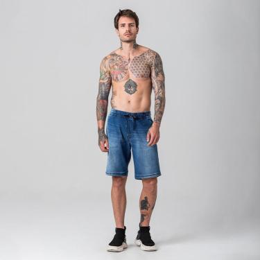Imagem de Bermuda Jogger Jeans Masculina Rock e Soda-Masculino