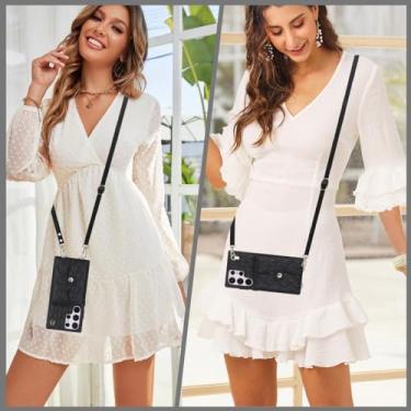 Imagem de Capa de telefone carteira de couro de luxo para samsung galaxy 23 22 21 20 ultra plus 20 21 23 fe a52 53 54 capa de telefone, roxo, para samsung a54