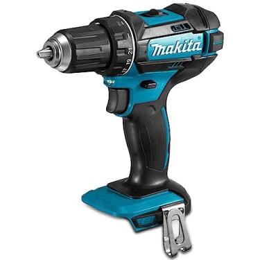 Imagem de MAKITA PARAFUSADEIRA/FURADEIRA DE IMPACTO 1/2 POL (13MM) A BATERIA 18V DHP482Z SEM BATERIA E CARREGADOR