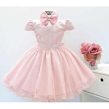 Imagem de Vestido Marsala Infantil Festa Casamento Formatura Luxo - festa luxo, 
