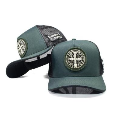 Imagem de Boné Linha Country Telinha Aba Curva Imagem São Bento Pampas Envio Par