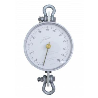 Imagem de Dinamômetro Circular Analógico Faixa 0 A 600Kgf Graduação 5Kg Força Al