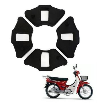 Imagem de Coxim Borracha Brandy - 4 Un. - C 100 Dream / Pop / Traxx / Shineray /