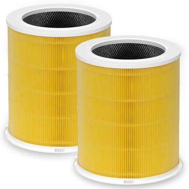 Imagem de Lhari Pacote com 2 filtros de ar de substituição AP401 Pets Allergy, compatível com purificador de ar Dayette AP401 AP402 e purificador de ar JOWSET AP402 AP403, projetado para odores de animais de