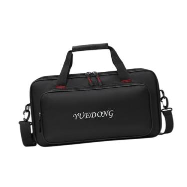 Imagem de menolana Bolsa para pedal de efeitos de guitarra Bolsa com zíper para pedaleira Bolsa portátil profissional para shows Estojo para pedal de guitarra para palco