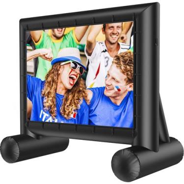 Imagem de Tela de Cinema Inflável Amada 4,3m para Projetores - Uso Externo