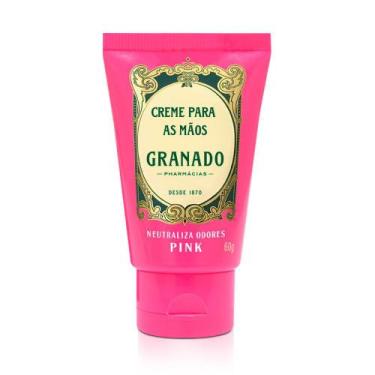Imagem de Kit 5 Und Creme Granado Pink Para Mãos Facilita Remoção 60g