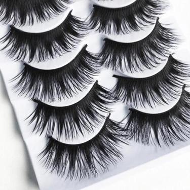 Imagem de Cílios Postiços Volumosos Cheios Longos Mink Blogueiras 007 - Tapperni