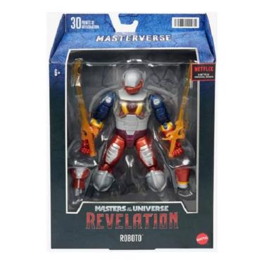 Imagem de Masters Of The Universe Masterverse  Revelation Netflix - Roboto 18 cm - Mattel  
