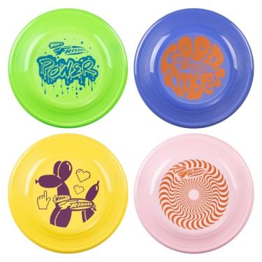 Imagem de Wham-O Frisbee, disco voador ao ar livre de 100 g de 23,7 cm para crianças e adultos, leve, durável, adequado para cães, para jogos ao ar livre, parque na praia, quintal, para crianças a partir de 5