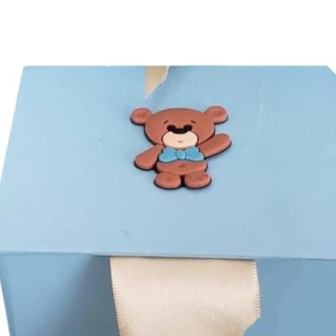 Imagem de Caixas Chá de Bebê Vela Aromática Lembrancinha 70g