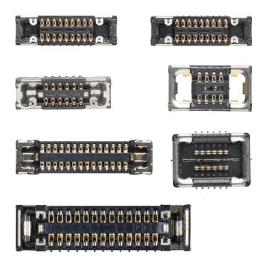 Imagem de Risidamoy 7 peças para conexão de soquete da placa-mãe do iPhone Xs, um kit composto por adaptador de câmera frontal grande angular para fone de ouvido peça de conector para iPhoneXS Dot Matrix