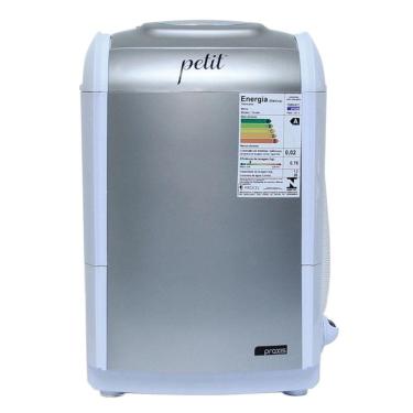 Imagem de Lavadora de Roupas Praxis Petit com Timer e 5 Programas - Prata