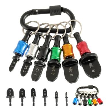 Imagem de HUAREW Swage Tool Conjunto de reparo HVAC com suporte de broca, conjunto de brocas de ferramentas de encaixe, expansor de tubo de cobre de ar condicionado, expansor de tubo de cobre, expansor de tubo