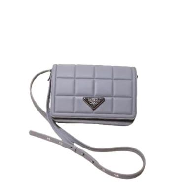 Imagem de Bolsa Feminina Transversal Tira Colo Para Sair Trabalhar Bolsa Luxo (Cinza)