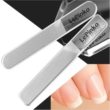 Imagem de Kit de brilho de unhas de vidro nano, tampão multiuso para modelar polimento e polimento de unhas naturais, conjunto de limas de unhas de cristal fino, ferramentas profissionais de manicure para uso