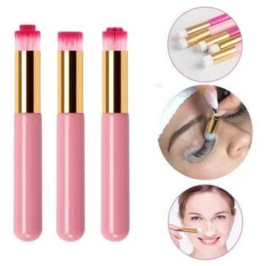 Imagem de Pincel Escovinha Limpeza Extensão Cílios C/3 Unidades - DIVERSOS