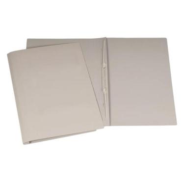 Imagem de Kit 10 Pastas Classificador De Cartão Duplo Sem Impressão - Polycart, 