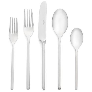 Imagem de Conjunto de Talheres, Charme e Elegância para Sua Casa com 5 Peças e Material de Aço Inoxidável, Villeroy & Boch, Prata