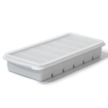 Imagem de Bandeja grande de cubos de gelo para uísque: Máquina de cubos de gelo quadrados grandes para coquetéis - Bandejas de gelo antiquadas de silicone - Bandejas de gelo em cubos enormes para uísque