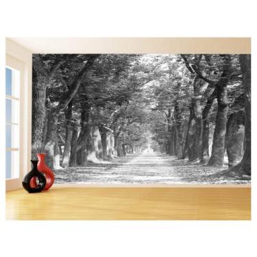 Imagem de Papel De Parede 3D Estrada Caminho Paisagem 3,5M Nes130 - Você Decora