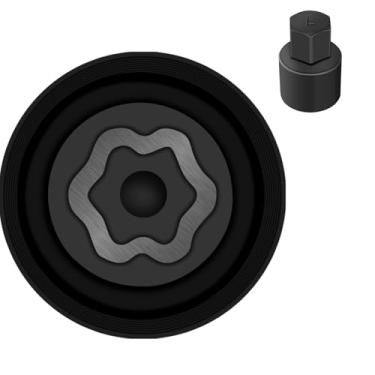 Imagem de JEUCLEL Chave De Trava Roda Eletrônica Compatível Com Modelos Toyota, Lexus, Tacoma, Adaptador Soquete Roda, Ferramenta Remoção Porca Antirroubo, Reparo Manual Removedora