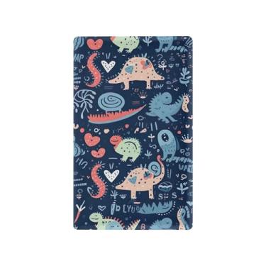 Imagem de SEHANY Capa de tomada de parede de dinossauro engraçado não utilizada, tamanho padrão e à prova de calor, placas decorativas para decoração de escritório doméstico (11,5 cm x 7 cm)