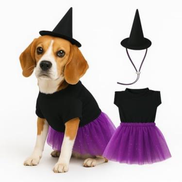 Imagem de Conjunto Natal Vestido Pet E Gorro Natal Papai Noel Mamae Noel(NATAL,5)