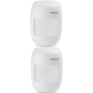 Imagem de Kit 2 Sensores Alarme Passivo Infravermelho Com Fio Interno IVP 3000 C
