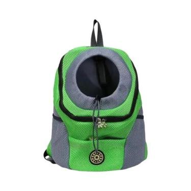 Imagem de Mochila De Transporte Para Cães Com Alça Dupla, Portátil, Para Viagens