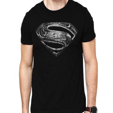 Imagem de Camiseta Super Man Of Steal Super Homem de Aço Algodão-Masculino