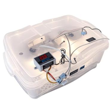 Imagem de Chocadeira Pet Com 2 Lâmpadas Cooler Para 30 Ovos De Galinha Ou 90 De Codorna