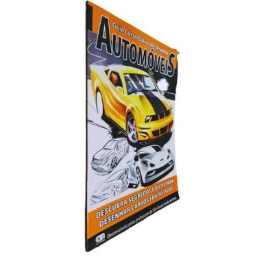 Imagem de Revista Guia Curso Básico de Desenho: Automóveis Desenvolvido Pelos Pr