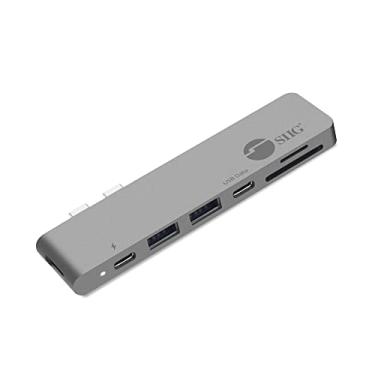 Imagem de SIIG Thunderbolt 3 Hub USB tipo C de alumínio com 4K @30Hz HDMI