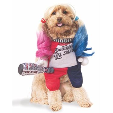 Imagem de Rubie's DC Comics Fantasia de Arlequina Caminhando Esquadrão Suicida, Pequena como mostrado