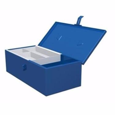 Imagem de Caixa Bau Para Ferramentas Em Aço Com Bandeja Removivel