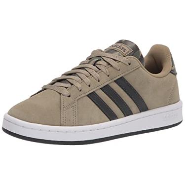 Imagem de adidas Men's Grand Court Racquetball Shoe, Orbit Green/Carbon/White, 7