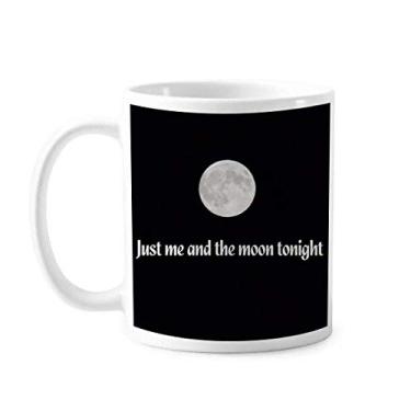 Imagem de Caneca de cerâmica Me And Moon Photo Art de cerâmica xícara de café e porcelana