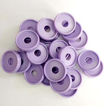 Imagem de Kit 12 Discos M 24mm de Caderno Infinito Sistema Inteligente Amor Infinito Cadernos - Círculo (Lilás Lavanda)