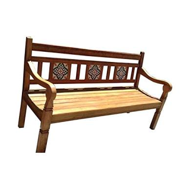 Imagem de Banco Rústico Murray em Madeira de Demolição - Cód 2436