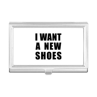 Imagem de Estojo com porta-cartões I Want A New Shoes