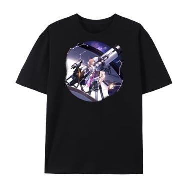 Imagem de Honkai: Camiseta pesada Star Rail, camiseta KAFKA, camiseta gráfica KAFKA Honkai: camiseta Star Rail Fan Made para mulheres e homens, Asta, G