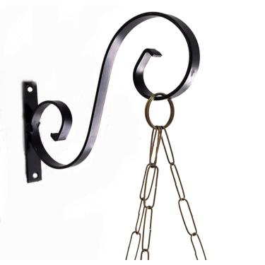Imagem de Kit 05 Suporte Artesanal em Ferro para Pendurar Samambaias