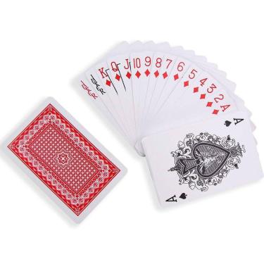 Imagem de Baralho 100% Plástico 2 Jogos Caixa Em Pvc Ck2744 Clink