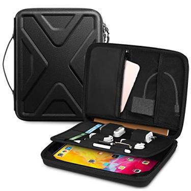 Imagem de SITHON Capa carteira para iPad Air M3 2025 e M2 2024 e iPad Pro M4 de 13 polegadas, iPad Pro M2 e M1 de 12,9 polegadas, 6º/5º 2022-2018, Microsoft Surface Pro 12, bolsa de transporte para tablet com