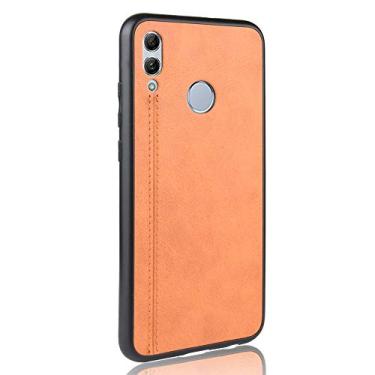 Imagem de Capa para celular Huawei P Smart 2019 Proteção robusta 360° Capa de couro liso para Huawei P Smart 2019