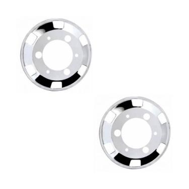 Imagem de Calota Mb Accelo Dianteira Aro 17,5 Americana Aberta Par - Bepo